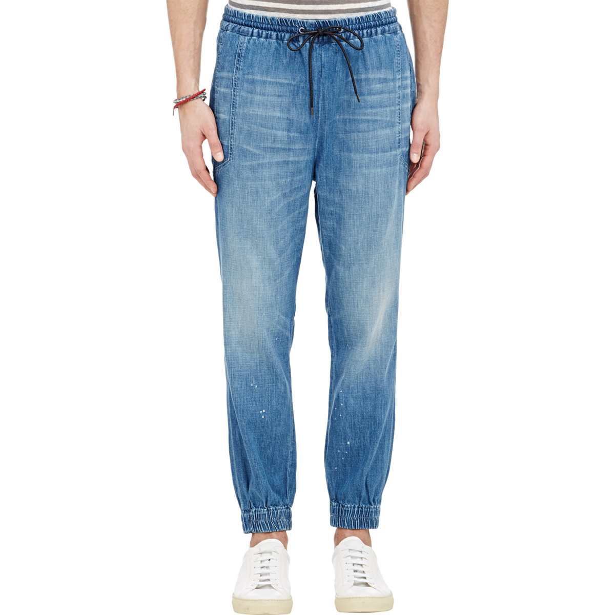 Uniqlo Sweatpants Well, jogger pants can be categorized as any pair of pants that feature elastic cuffs at the ankle. Explore our selection from top brands to see everything from classic sweatpants styles to cargo and denim options for both men and women.